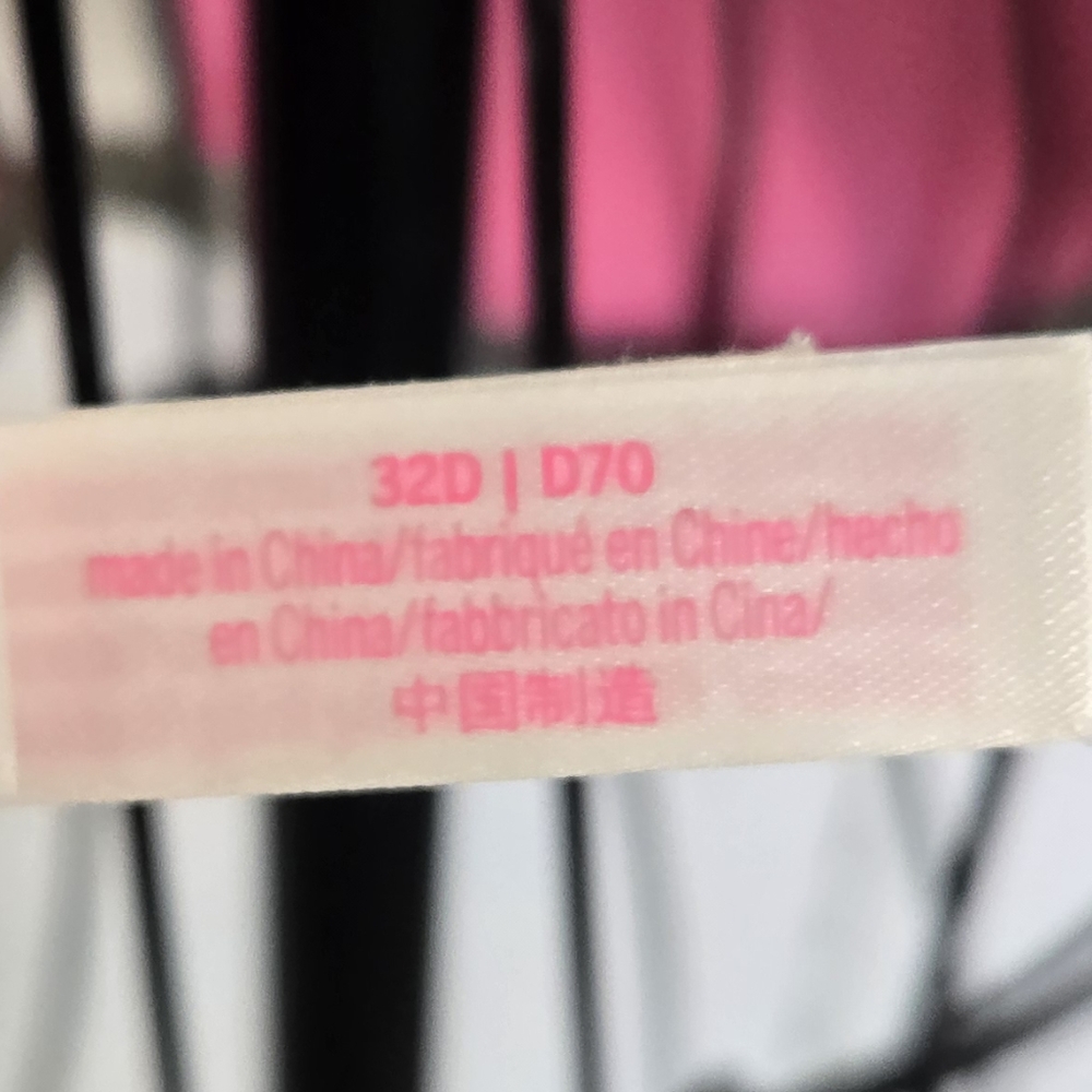 Victoria Secret Wear Everywhere Super Push Up Camouflage Bra Green Sz 32D - Picture 5 of 8